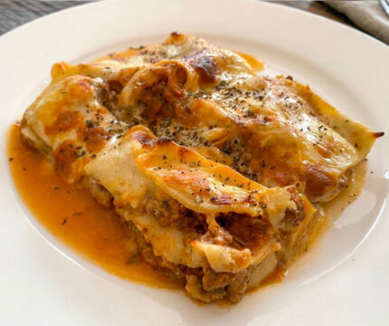 Lasagna de Carne al Horno