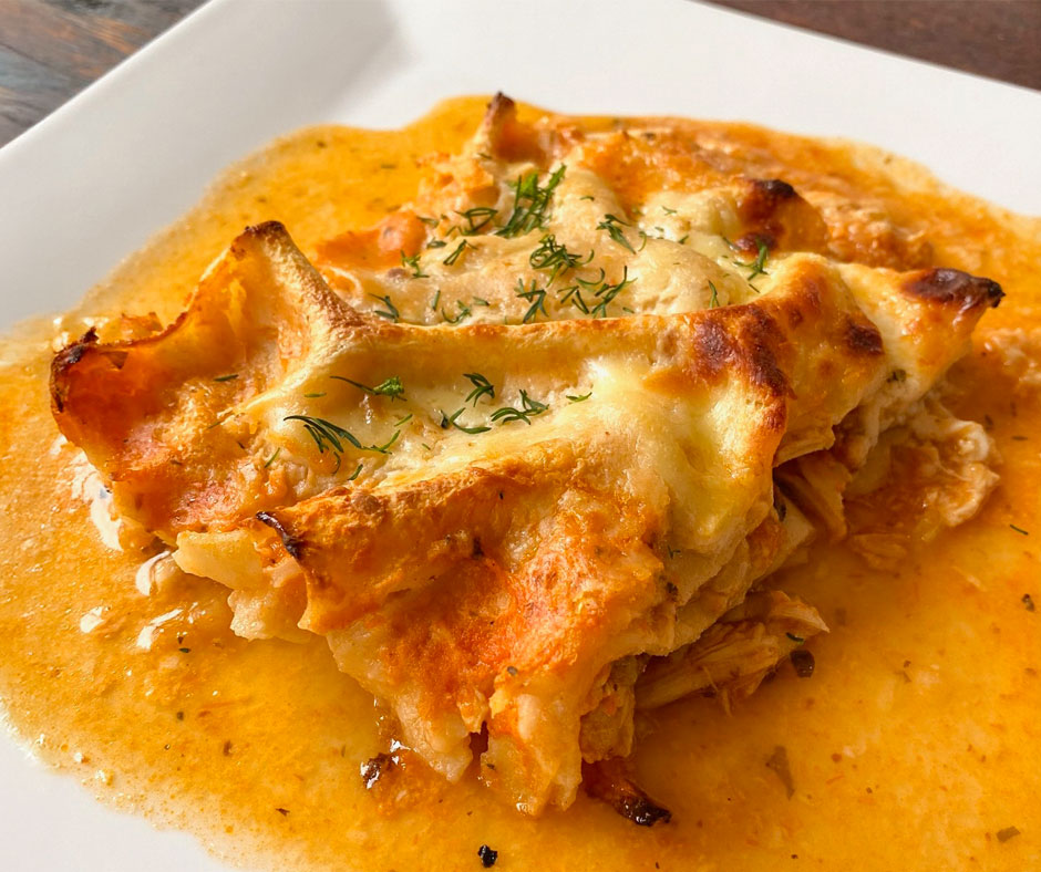 Lasagna de Pollo al Horno